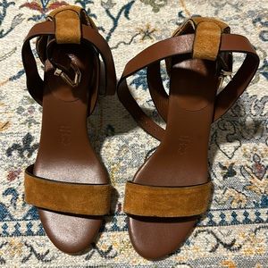 Womens straps heels size 4 or 34